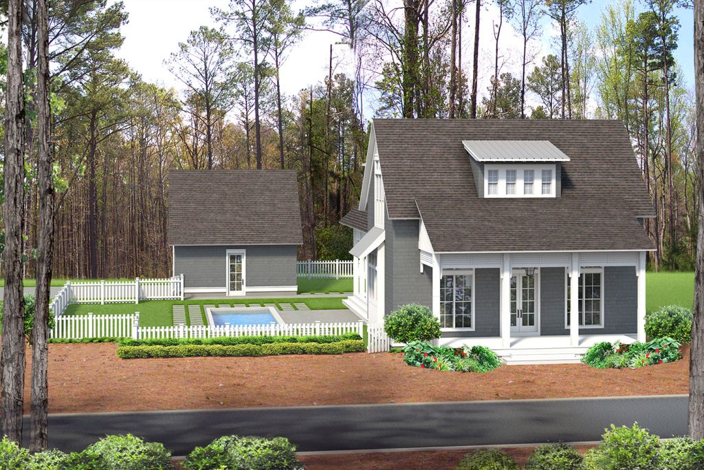 Heritage B — front elevation