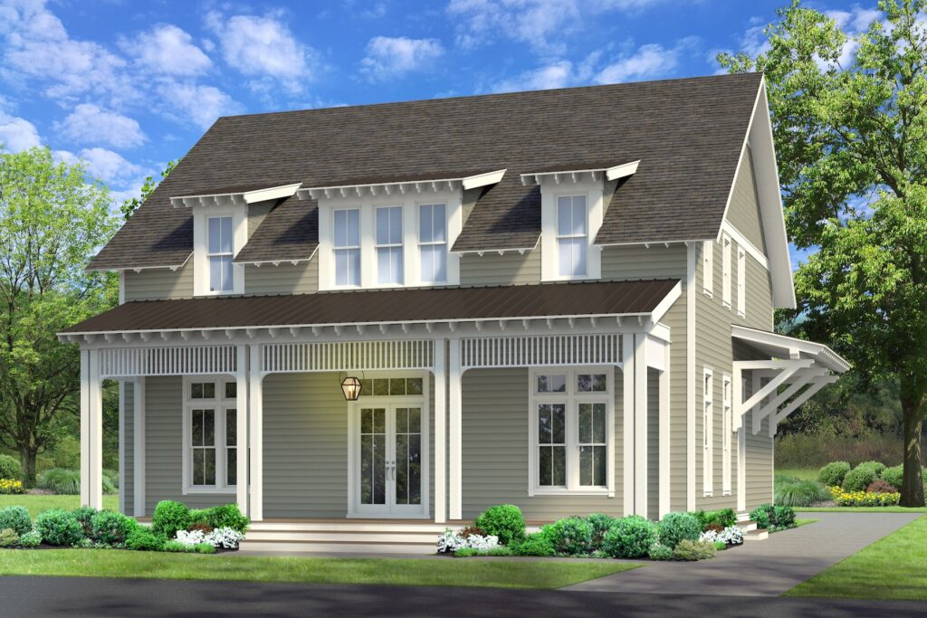 Rose Cottage — front elevation