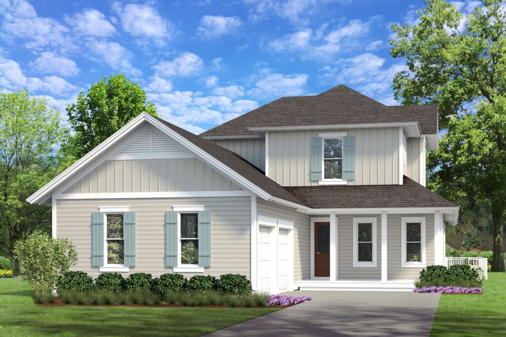 Morningside (4BR 2-Story) — front elevation