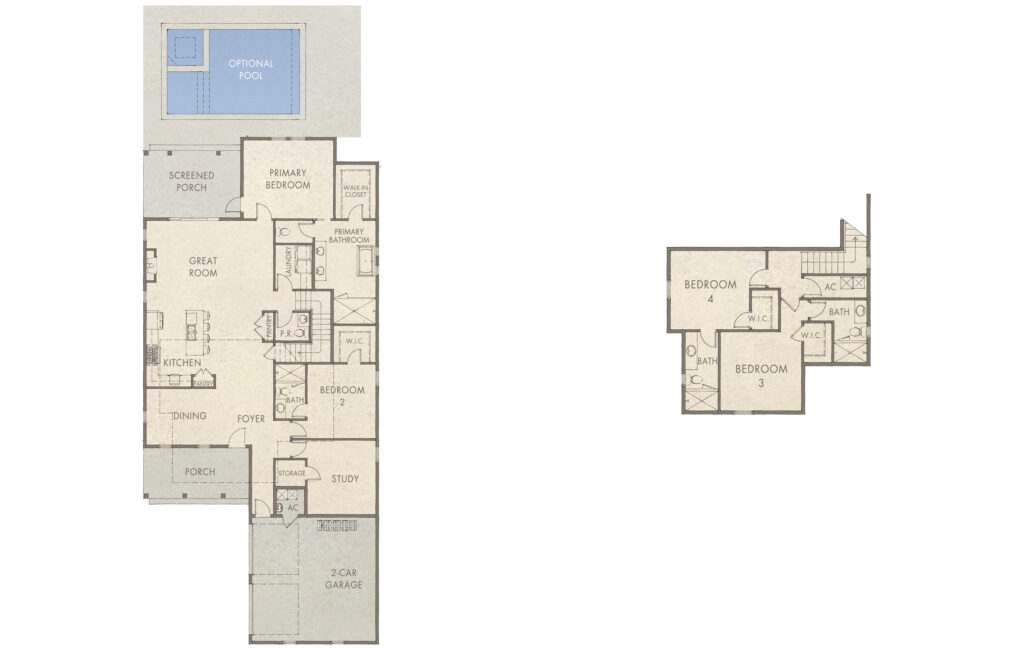 Morningside (4BR 2-Story) — floor plan