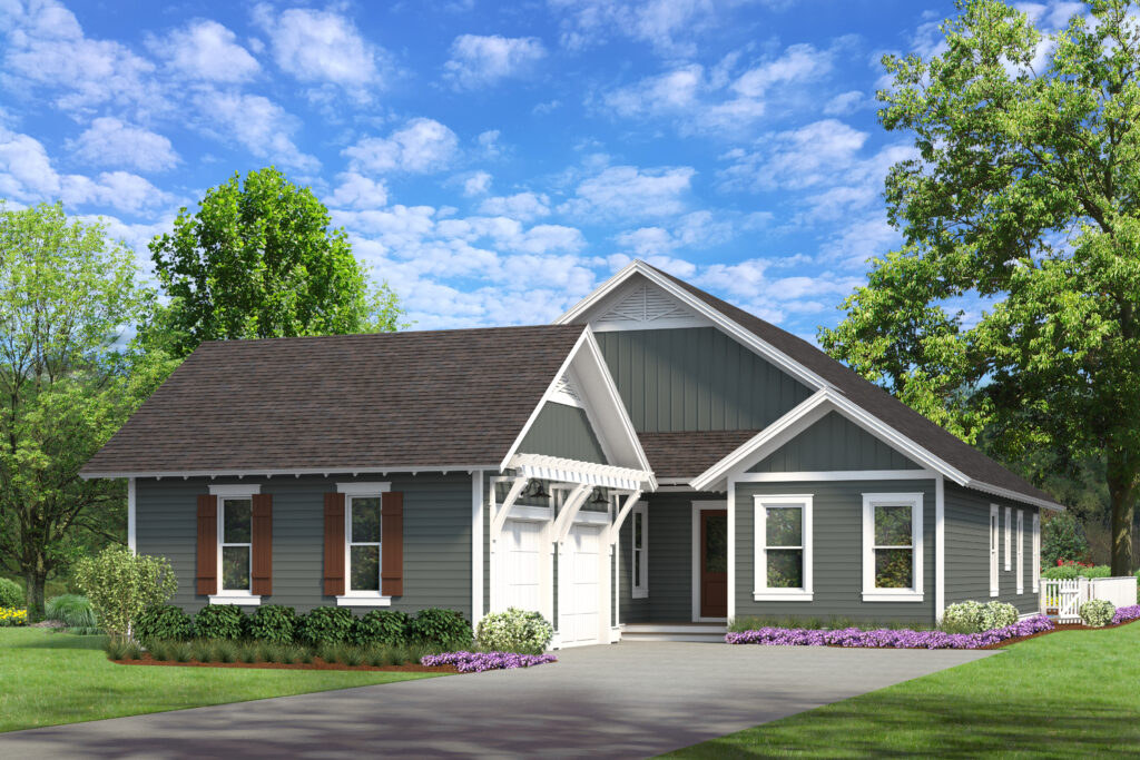 Royal Fern (3BR + Study) — front elevation