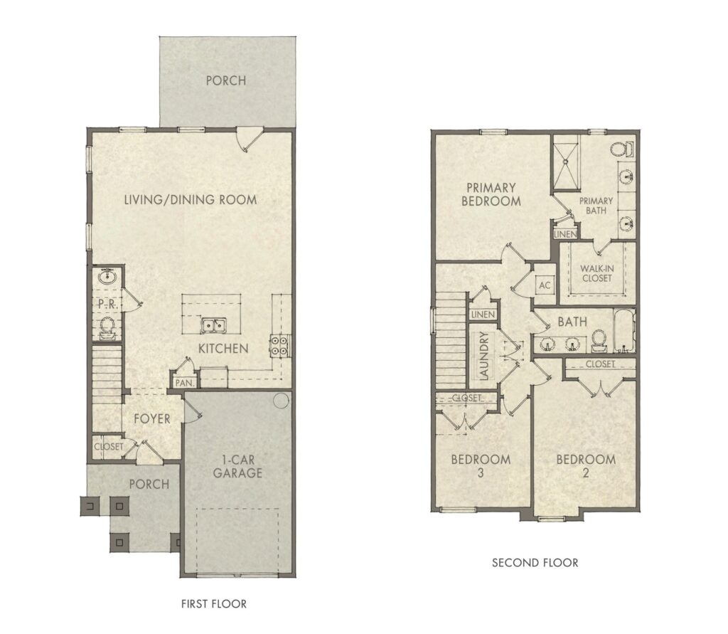 Villas on the Fairway Townhomes — floor plan