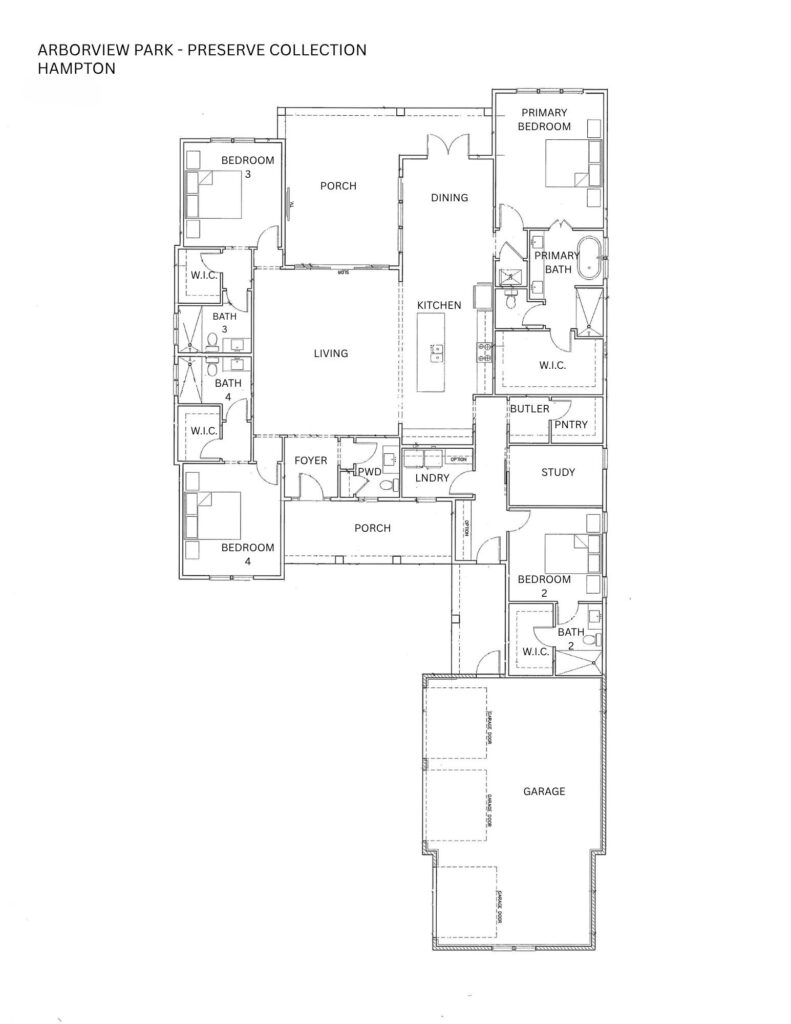 Hampton – AV Preserve — floor plan