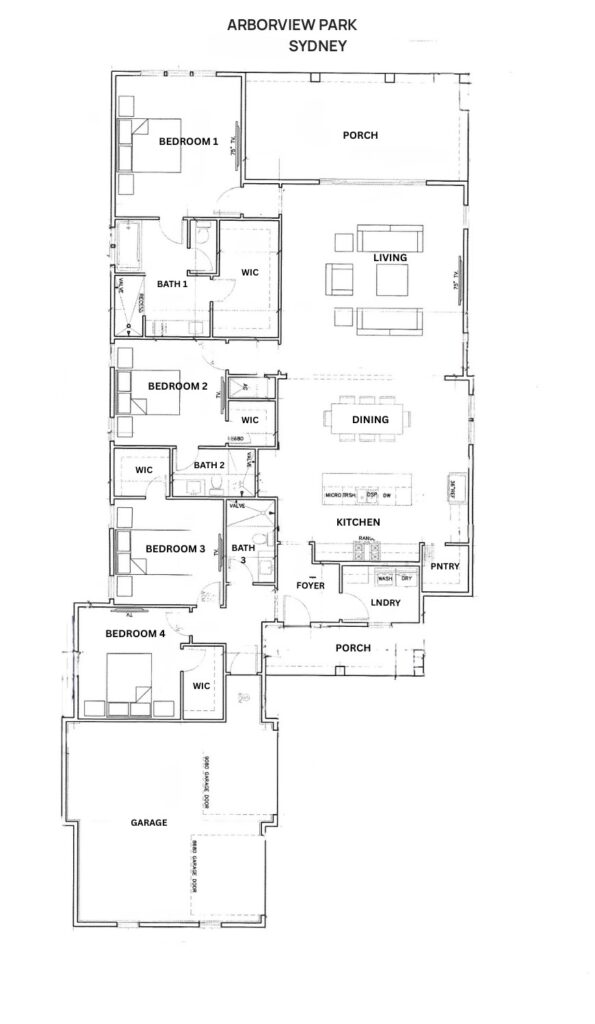 Sydney – AV Preserve — floor plan